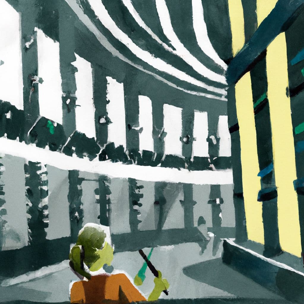 Digital art, After an unexpected 3am wake-up call, a puzzled teenager finds themselves whisked away to Canberra with their mother and somehow gains access to parliament house, sitting in on a captivating session of the house of representatives where prominent politicians like Penny Wong make engaging speeches, before returning home in time for school.